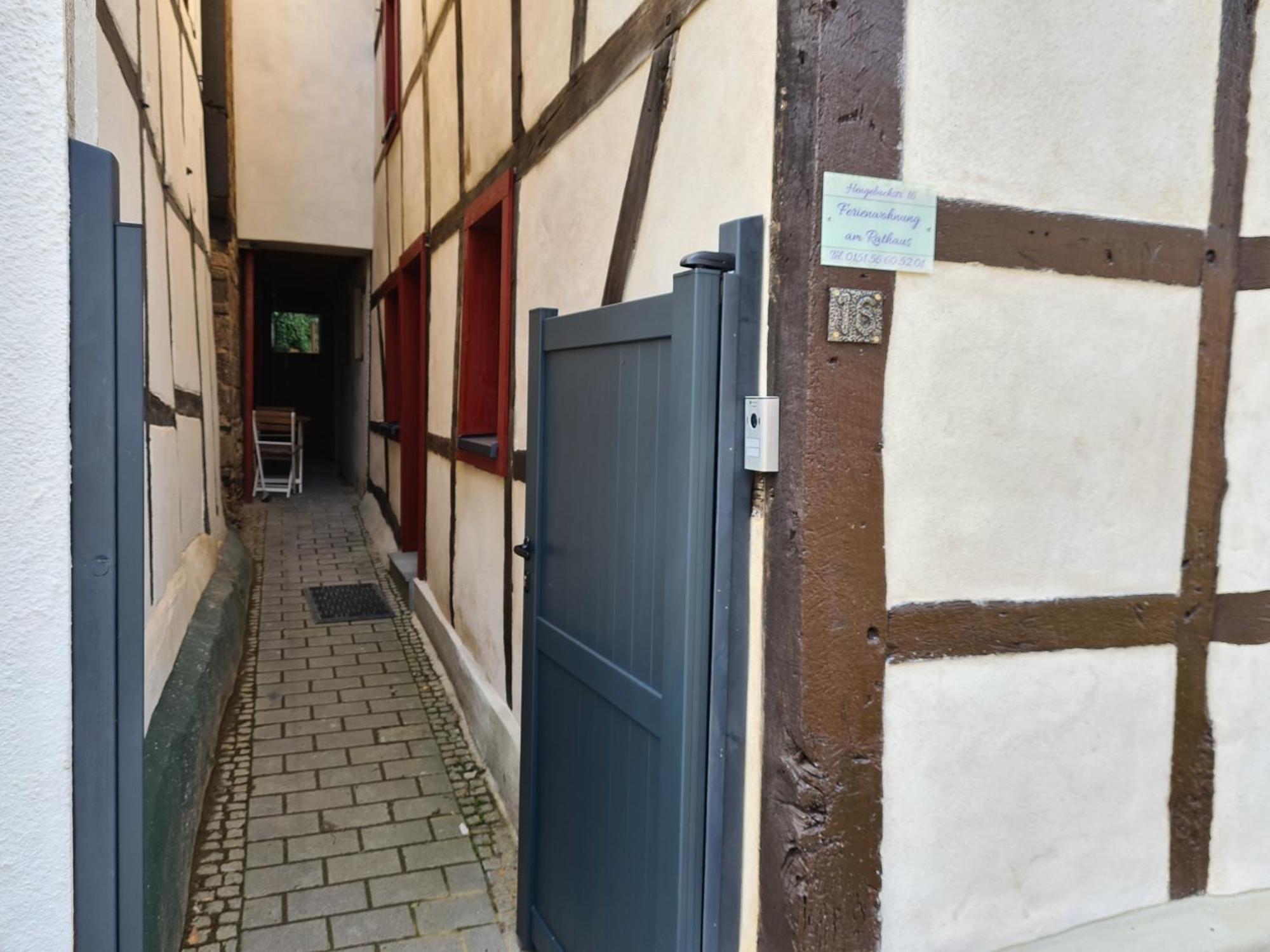 Ferienwohnung Am Rathaus ไฮม์บาค ภายนอก รูปภาพ